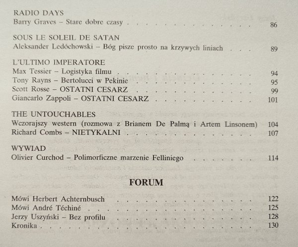Film na świecie 1988 (357-358)