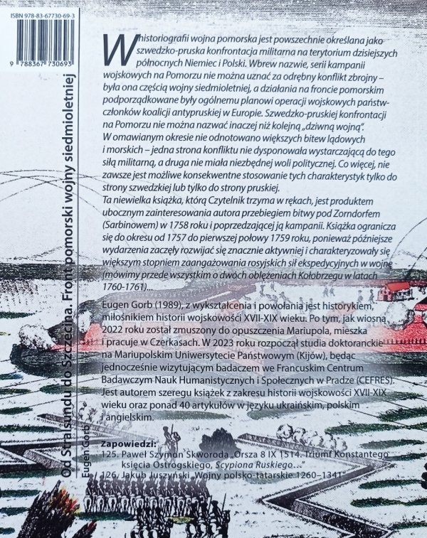 Od Stralsundu do Szczecina. Front pomorski wojny siedmioletniej w latach 1757-1759