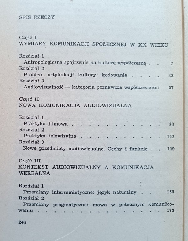 Maryla Hopfinger Kultura współczesna - audiowizualność