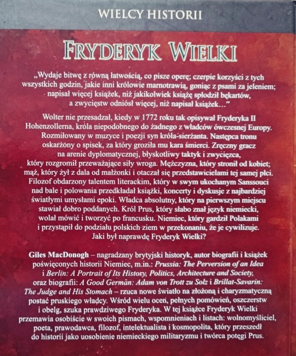 Fryderyk Wielki. Brutalny wódz i subtelny filozof