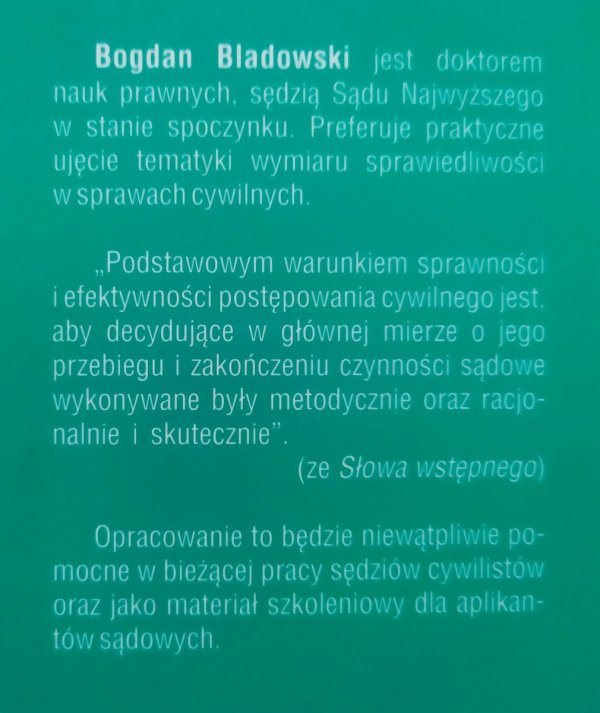 Bogdan Bladowski Sędzia cywilista