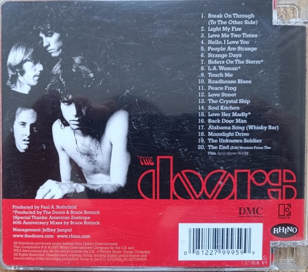The Doors The Very Best Of The Doors CD