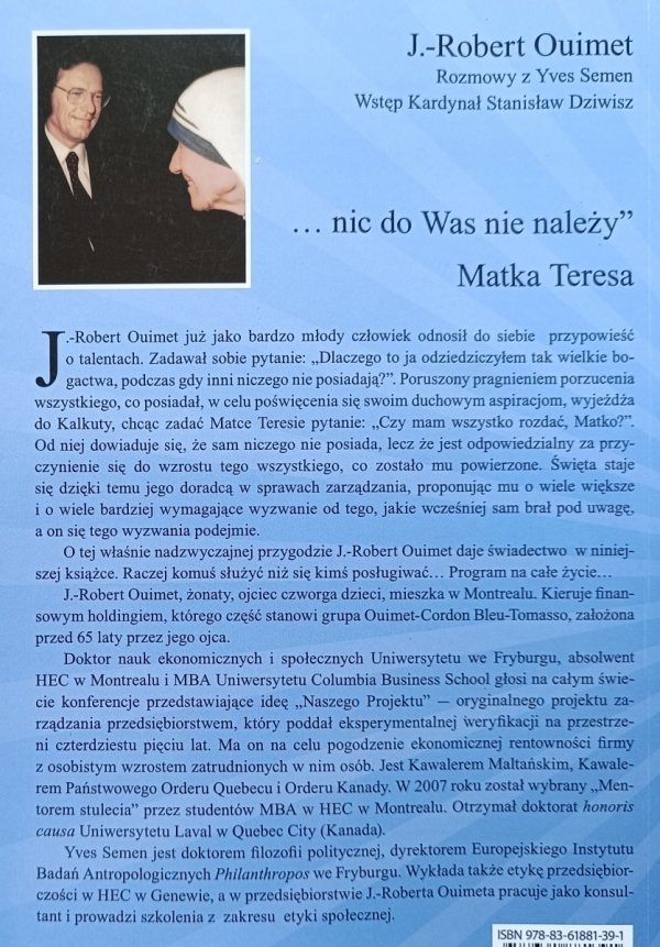 Wszystko zostało wam powierzone