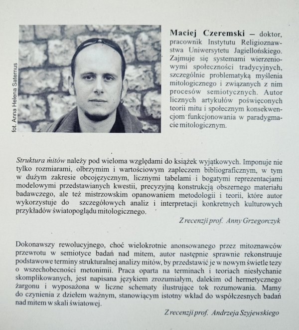Maciej Czeremski Struktura mitów