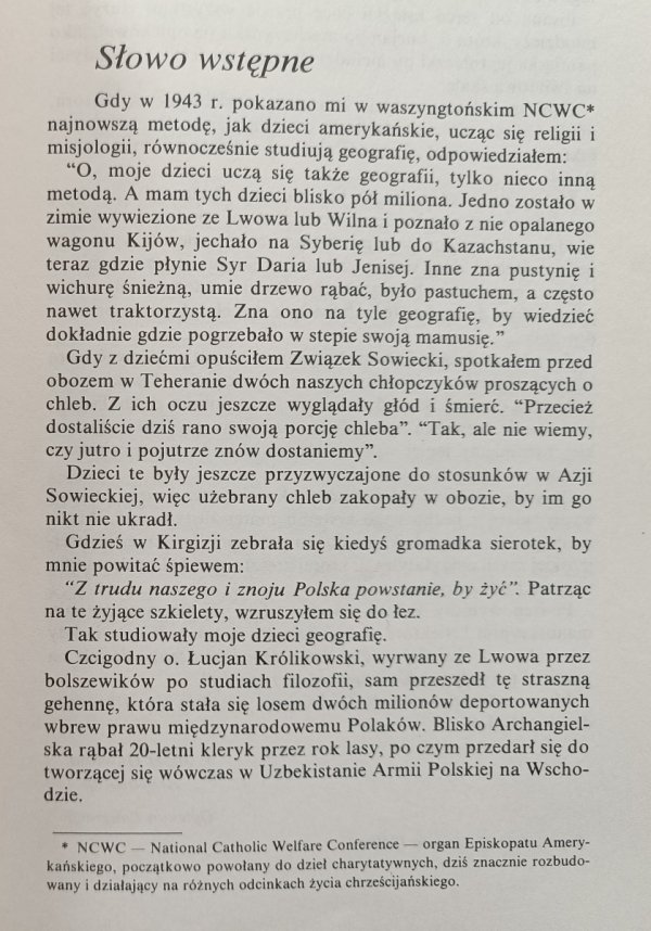 Łucjan Zbigniew Królikowski OFM Skradzione dzieciństwo