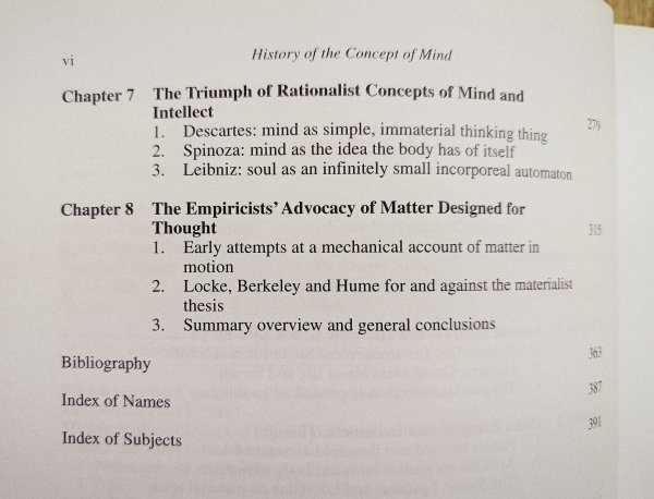 Paul S. MacDonald History of the Concept of Mind. Speculations about Soul, Mind and Spirit from Homer to Hume