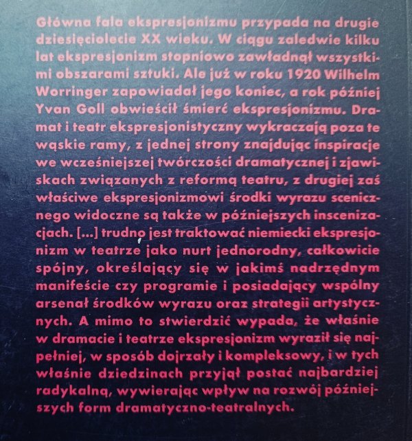 Ekspresjonizm w teatrze niemieckim