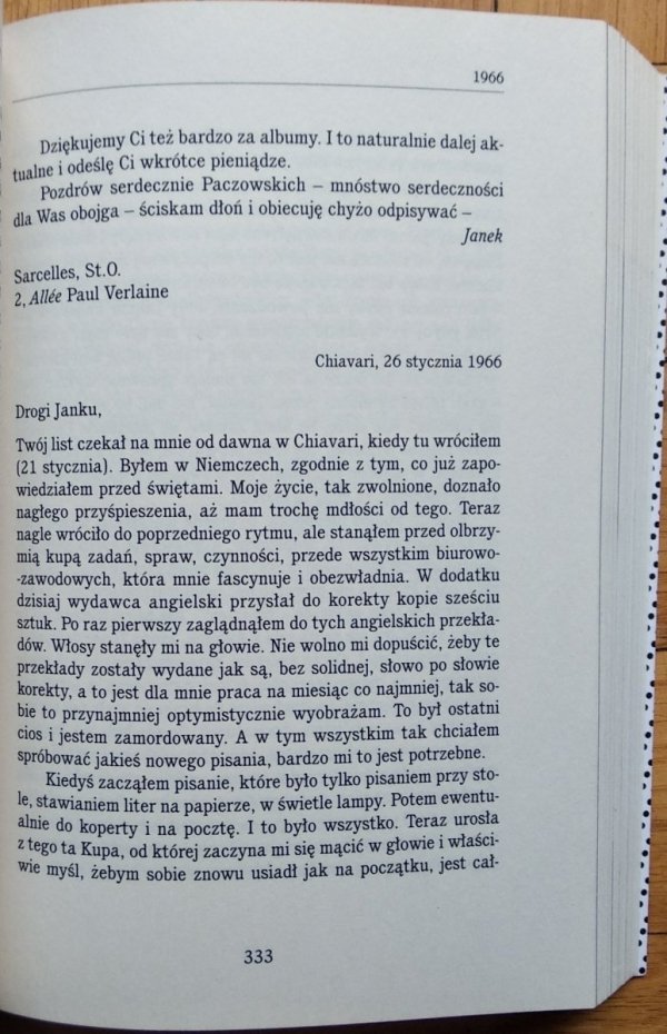 Jan Błoński, Sławomir Mrożek • Listy 1963-1996