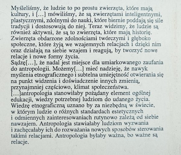 Michael Carrithers Dlaczego ludzie mają kultury
