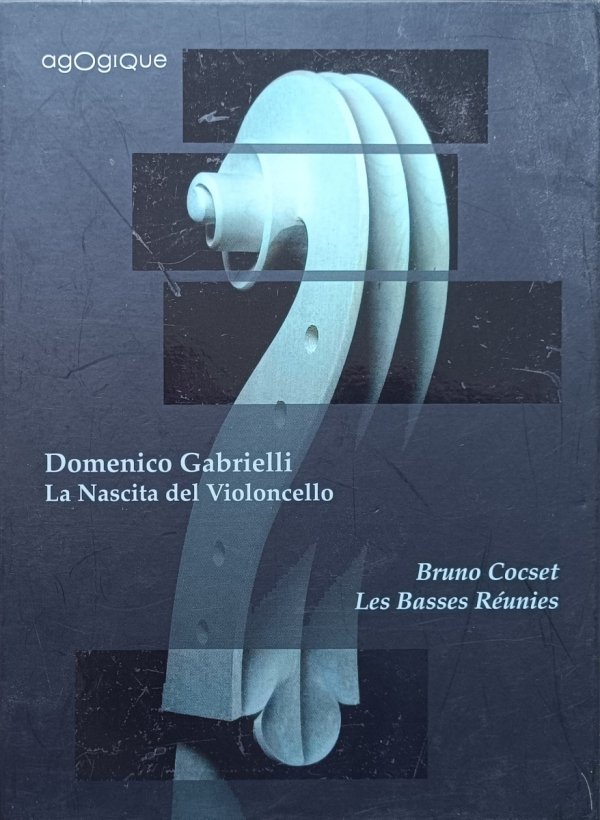 Domenico Gabrielli, Bruno Cocset, Les Basses Reunies La Nascita del Violoncello CD