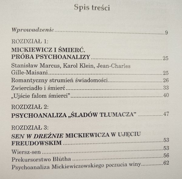 Marek Lubański Krytyka literacka i psychoanaliza