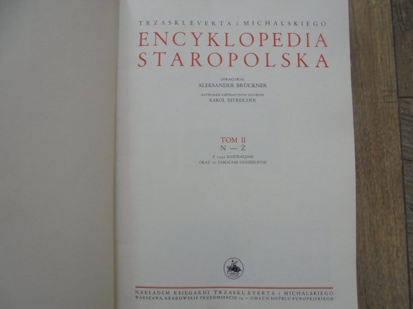 Aleksander Bruckner • Encyklopedia staropolska [komplet]