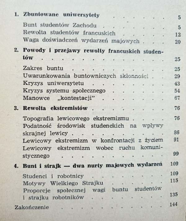 Janusz Janicki Oblicza studenckiego buntu. Francja 1968