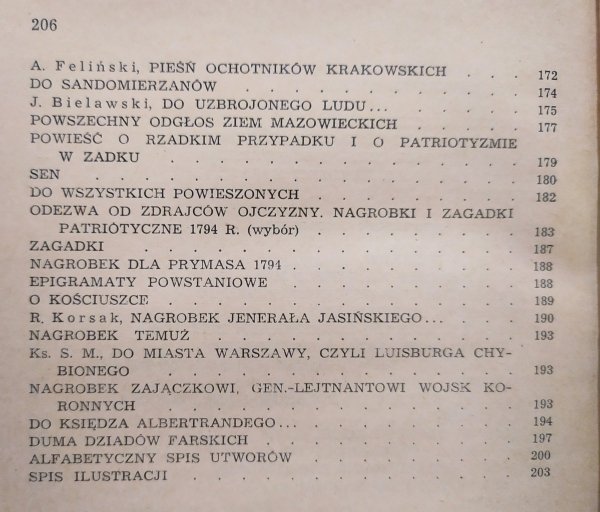 Postępowa poezja polska schyłku Rzeczpospolitej Szlacheckiej 1788-1794