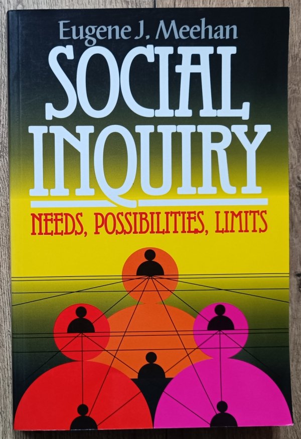Eugene J. Meehan Social Inquiry. Needs, Possibilities, Limits