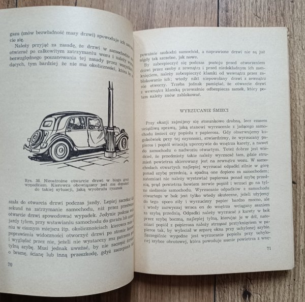 Witold Rychter Obsługa i używanie samochodów / 1959