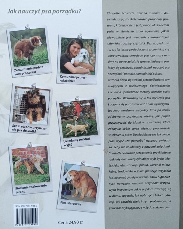 Charlotte Schwartz Jak nauczyć psa porządku?