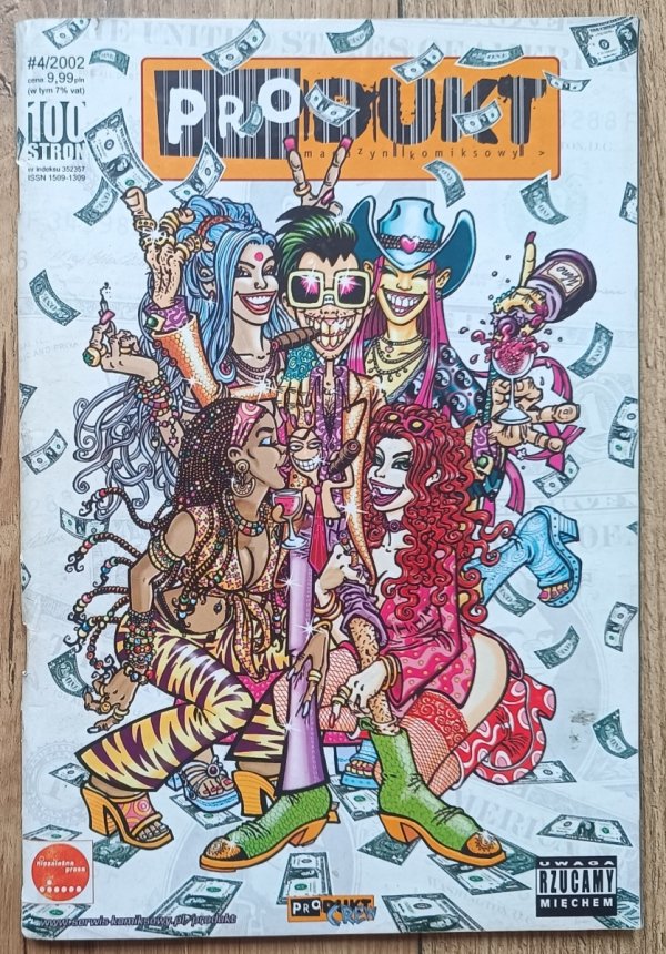 Produkt: magazyn komiksowy 4/2002
