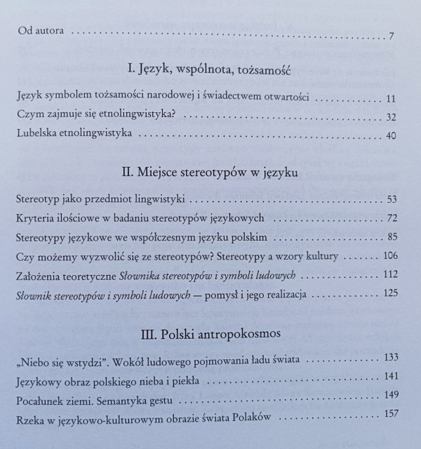 Jerzy Bartmiński Stereotypy mieszkają w języku. Studia etnolingwistyczne