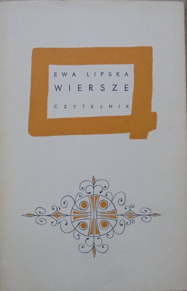 Ewa Lipska • Wiersze [dedykacja autorki]