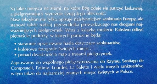 Szlaki pielgrzymkowe Europy. Leksykon