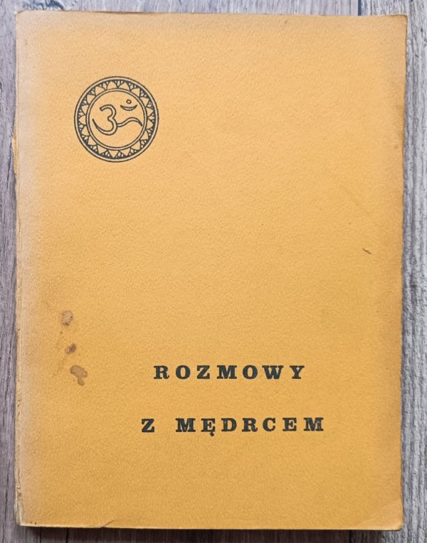 Nisargadatta Maharaj Rozmowy z mędrcem