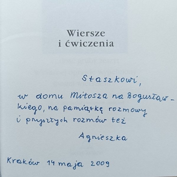 Czesław Miłosz Wiersze i ćwiczenia