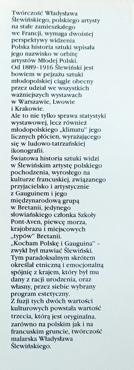 Władysława Jaworska Władysław Ślewiński