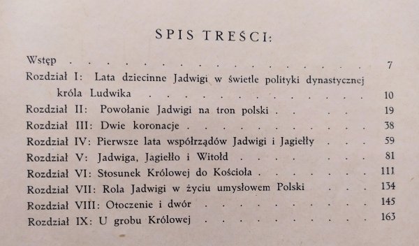 Wanda Maciejewska Jadwiga, królowa polska. Monografia historyczna