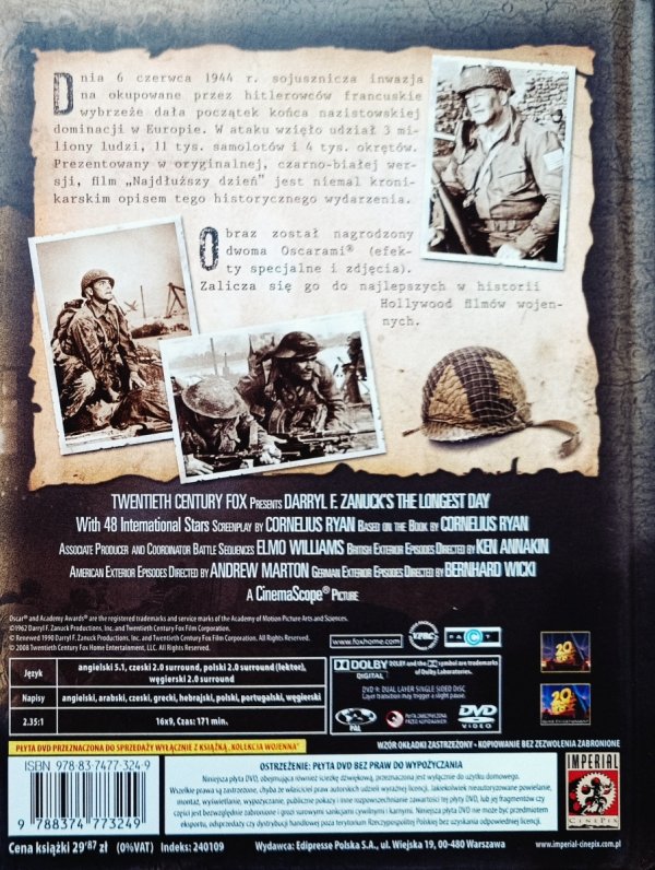 Najdłuższy dzień DVD