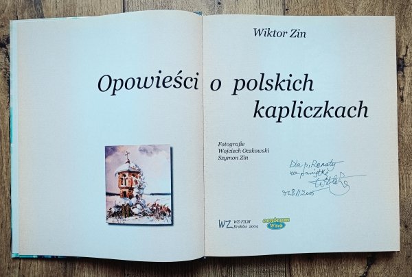Wiktor Zin Opowieści o polskich kapliczkach