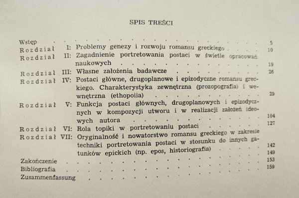 Edmund Polaszek Sztuka portretowania postaci w romansie greckim