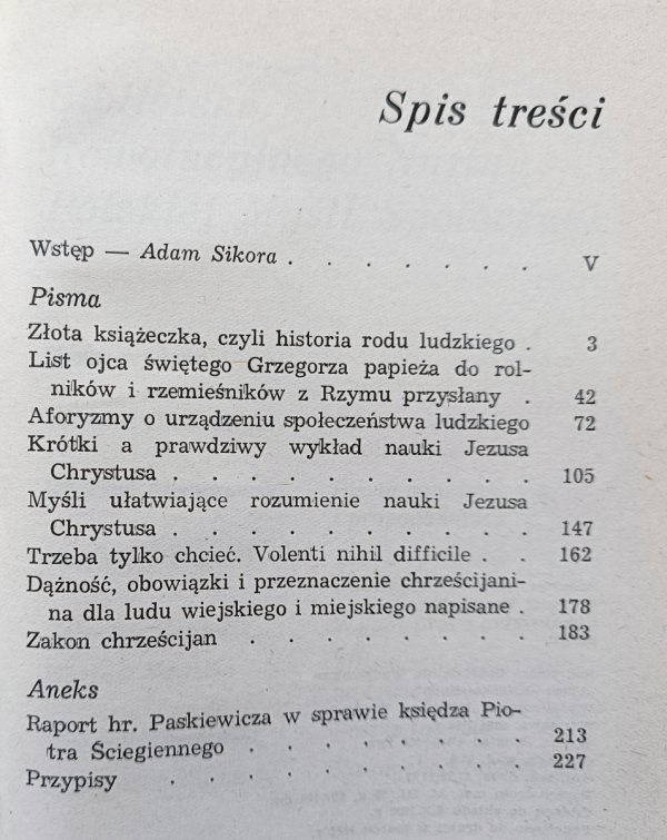 Piotr Ściegienny Ewangelia i rewolucja