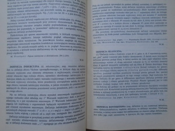red. Witold Marciszewski, Tadeusz Kotarbiński • Mała encyklopedia logiki