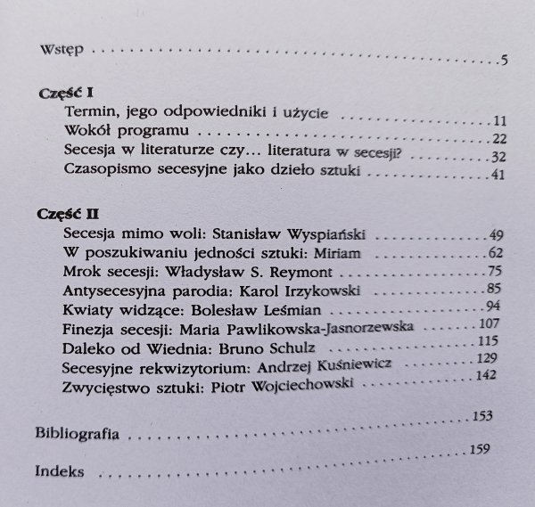Jan Tomkowski Secesja