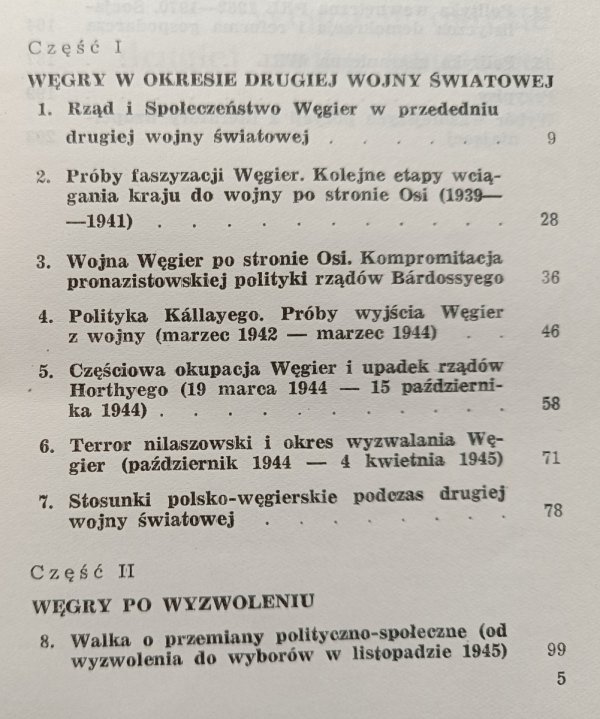 Jerzy Robert Nowak Węgry 1939-1969