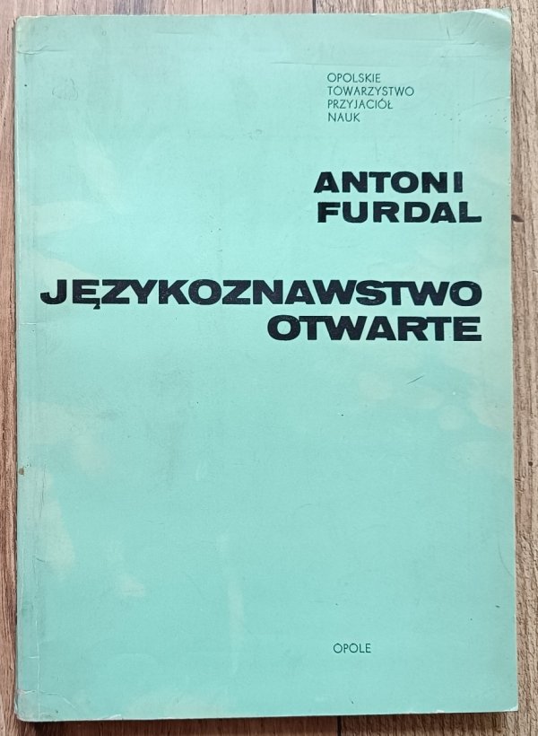 Antoni Furdal Językoznawstwo otwarte