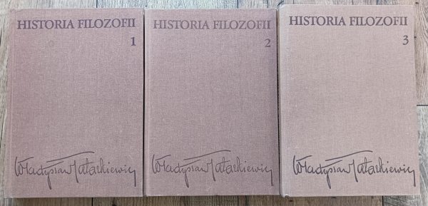 Władysław Tatarkiewicz Historia filozofii