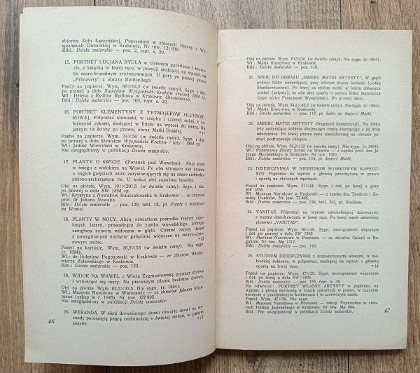 Stanisław Wyspiański / Wystawa Jubileuszowa 1907-1957 tom 1: Biografia - plastyka