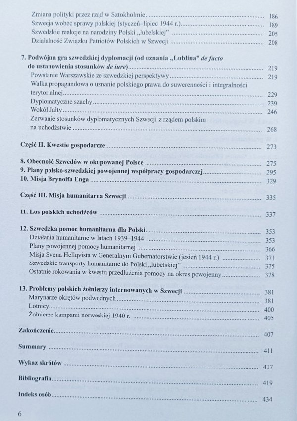 Marzyciele i oportuniści. Stosunki polsko-szwedzkie w latach 1939-1945