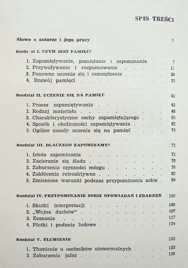 Ian Hunter Pamięć. Fakty i złudzenia