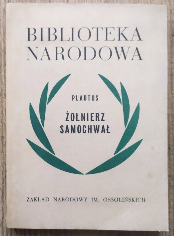 Plautus Żołnierz samochwał
