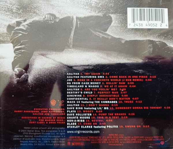 różni wykonawcy Romeo Must Die CD
