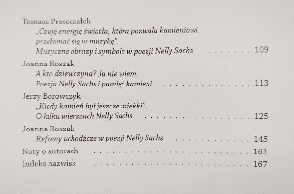 Kartki o Nelly Sachs