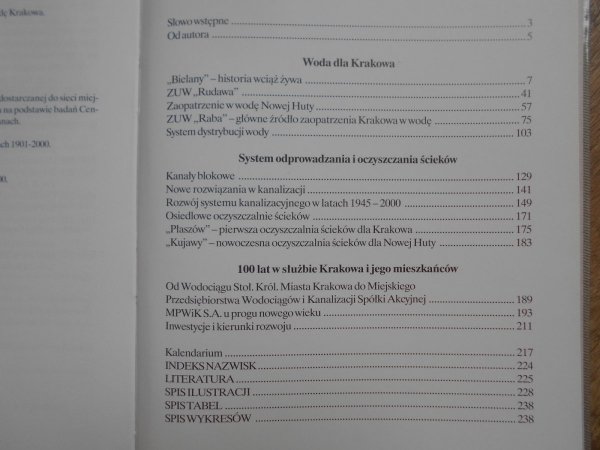 Robert Wierzbicki Wodociągi Krakowa 1940-2000