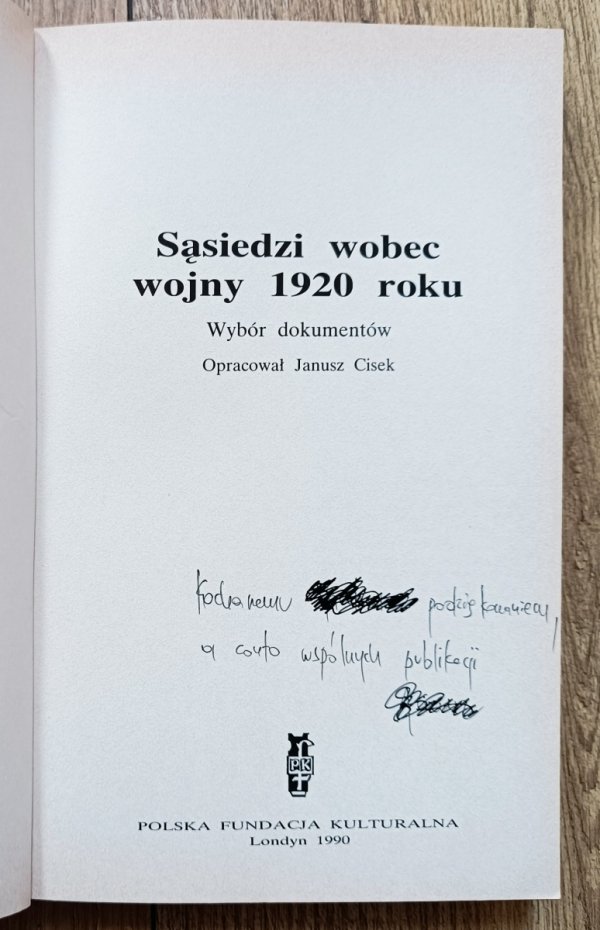 Sąsiedzi wobec wojny 1920 roku