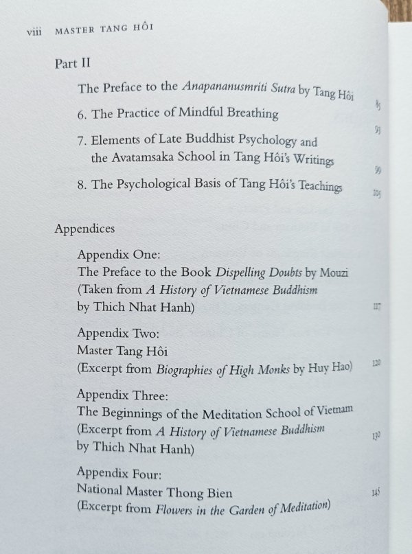Thich Nhat Hanh Master Tang Hoi: First Zen Teacher in Vietnam and China