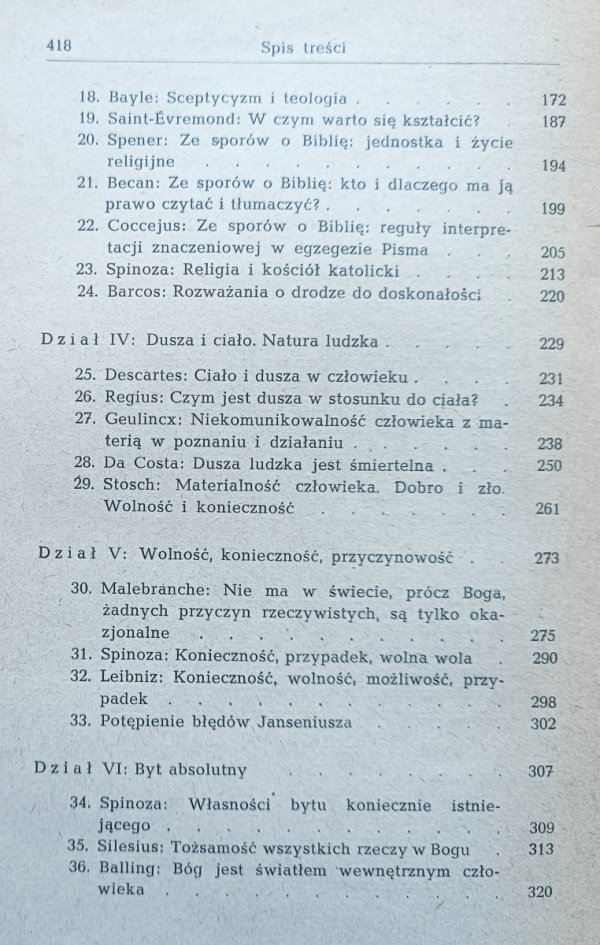 red. Leszek Kołakowski Filozofia XVII wieku. Francja - Holandia - Niemcy