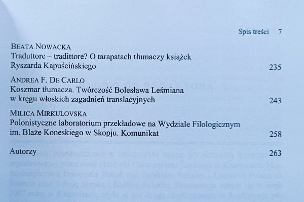 Literatura polska w świecie tom II: W kręgu znawców