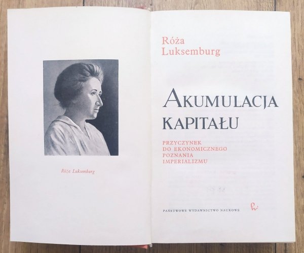 Róża Luksemburg Akumulacja kapitału. Przyczynek do ekonomicznego poznania imperializmu
